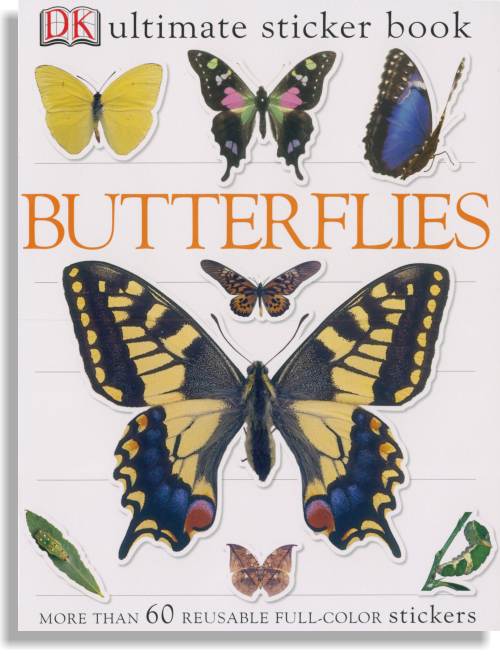 Ultimate Sticker Book Butterflies
