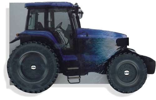 Farm Tractor Wheelie Book