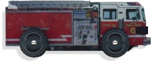 Fire Truck Wheelie Book