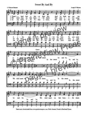 Song: Sweet By And By