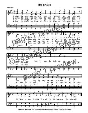 Song: Step By Step