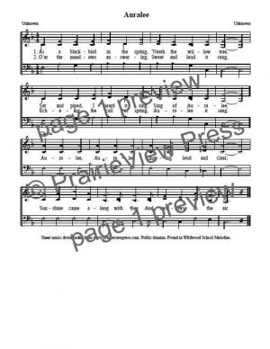 Song: Auralee