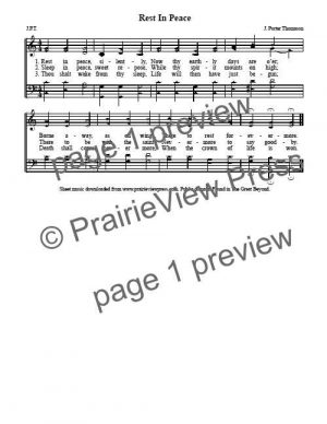Song: Rest In Peace