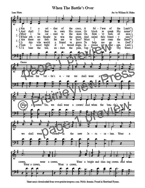 Song: When The Battle's Over