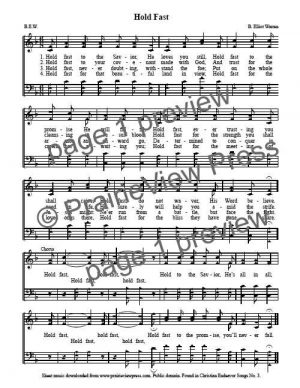 Song: Hold Fast