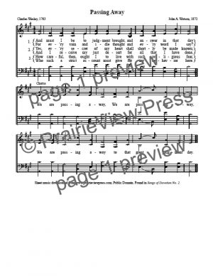Song: Passing Away