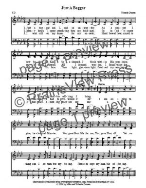 Song: Just A Beggar
