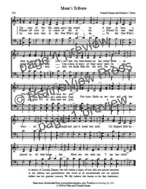 Song: Mom's Tribute
