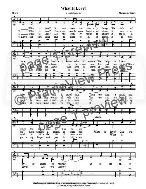 Song: What Is Love?