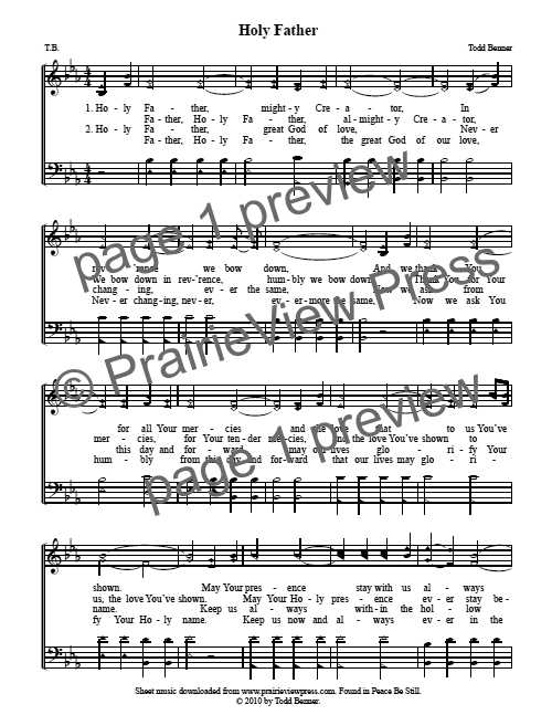 Song: Holy Father
