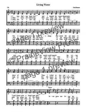 Song: Living Water