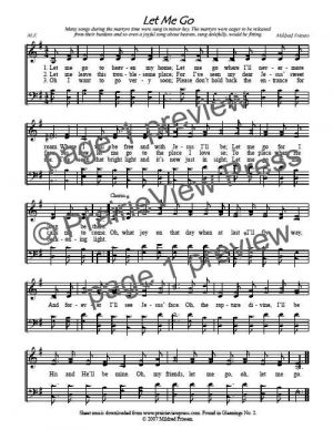 Song: Let Me Go